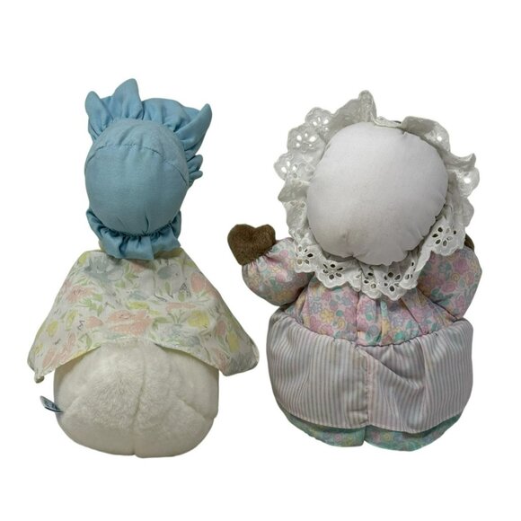 EDEN Peter Rabbit Lot 7 Plush Squirrel Frog Duck Hedgehog Beatrix Potter Vintage - Picture 13 of 16